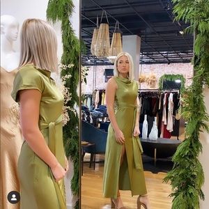 Silk Botique dress from California beautiful and formal elegant